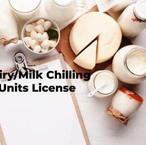 Dairy-Milk Chilling Units License